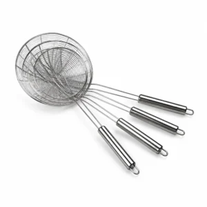 Double-Fork Stainless Steel Skimmers